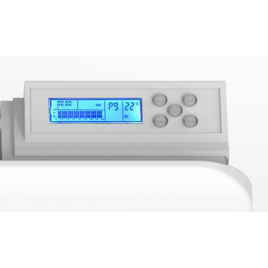 Radiateur électrique fixe 2000w - panneaux rayonnants - thermostat digital  - blanc - bestherm BESTHERM
