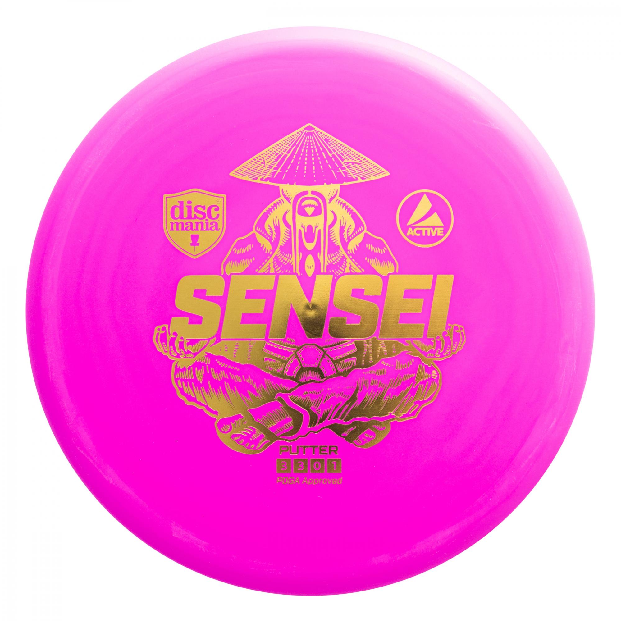 Disc golf activeline sensei putter rose Leroy Merlin