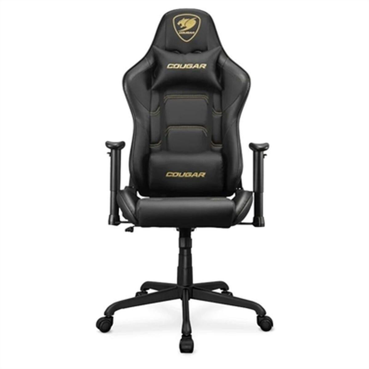 COUGAR Sedia Da Gaming 3MERGOCB.0001 - Pelle PVC Traspirante, Supporto Lombare, Ruote Grandi 3"
