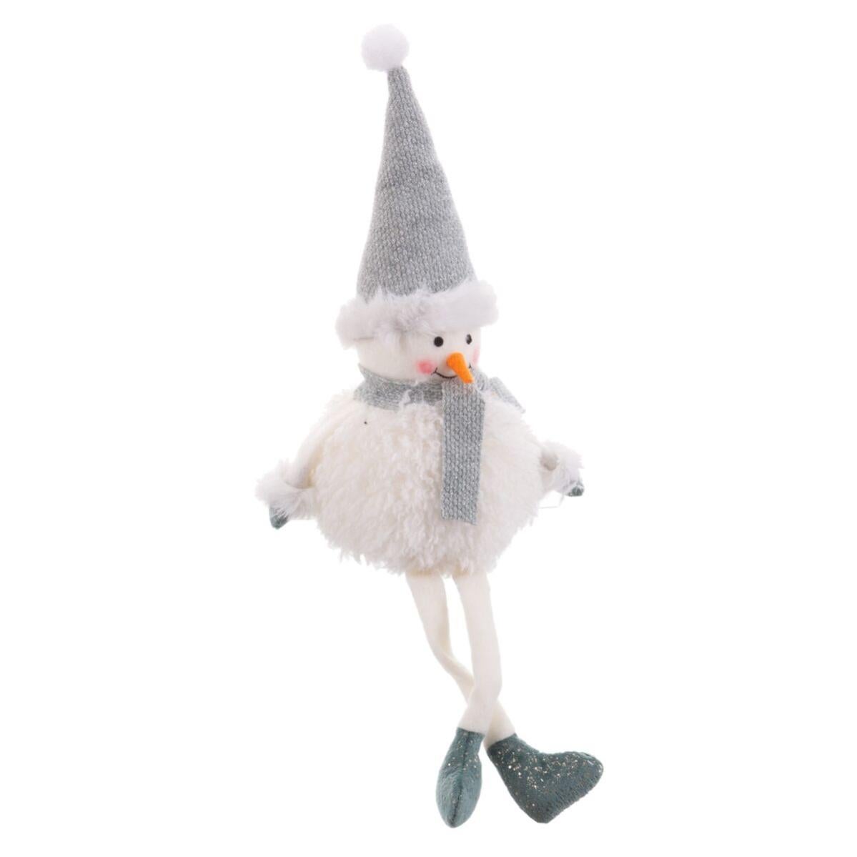Kit Déco Noël Maison Bonhomme De Neige 3D - Lot De 2 Modèles En Mousse à Assembler - Activité Enfant Créative - 10