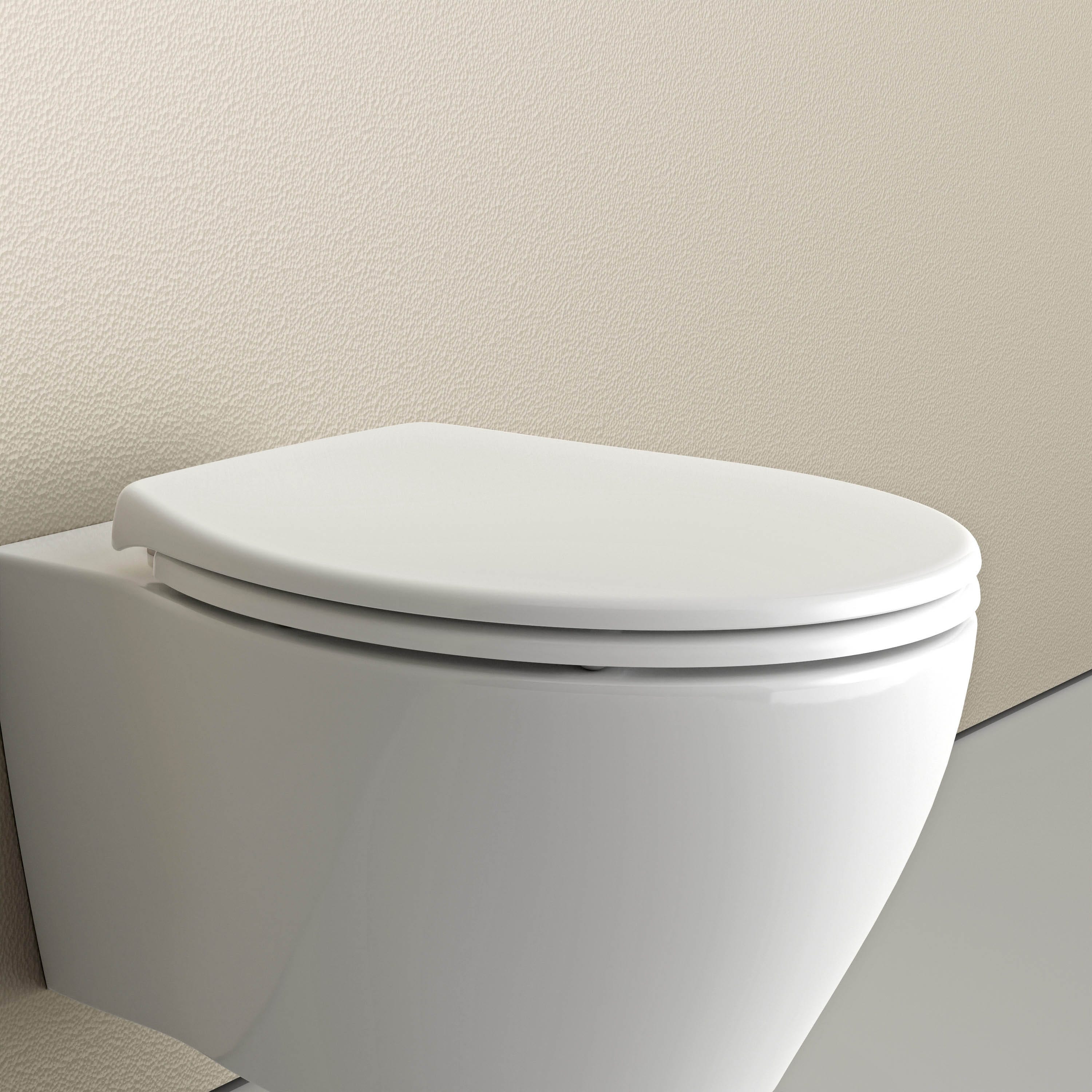 BERNSTEIN - Abattant WC plastique Lunette WC moderne, Cuvette