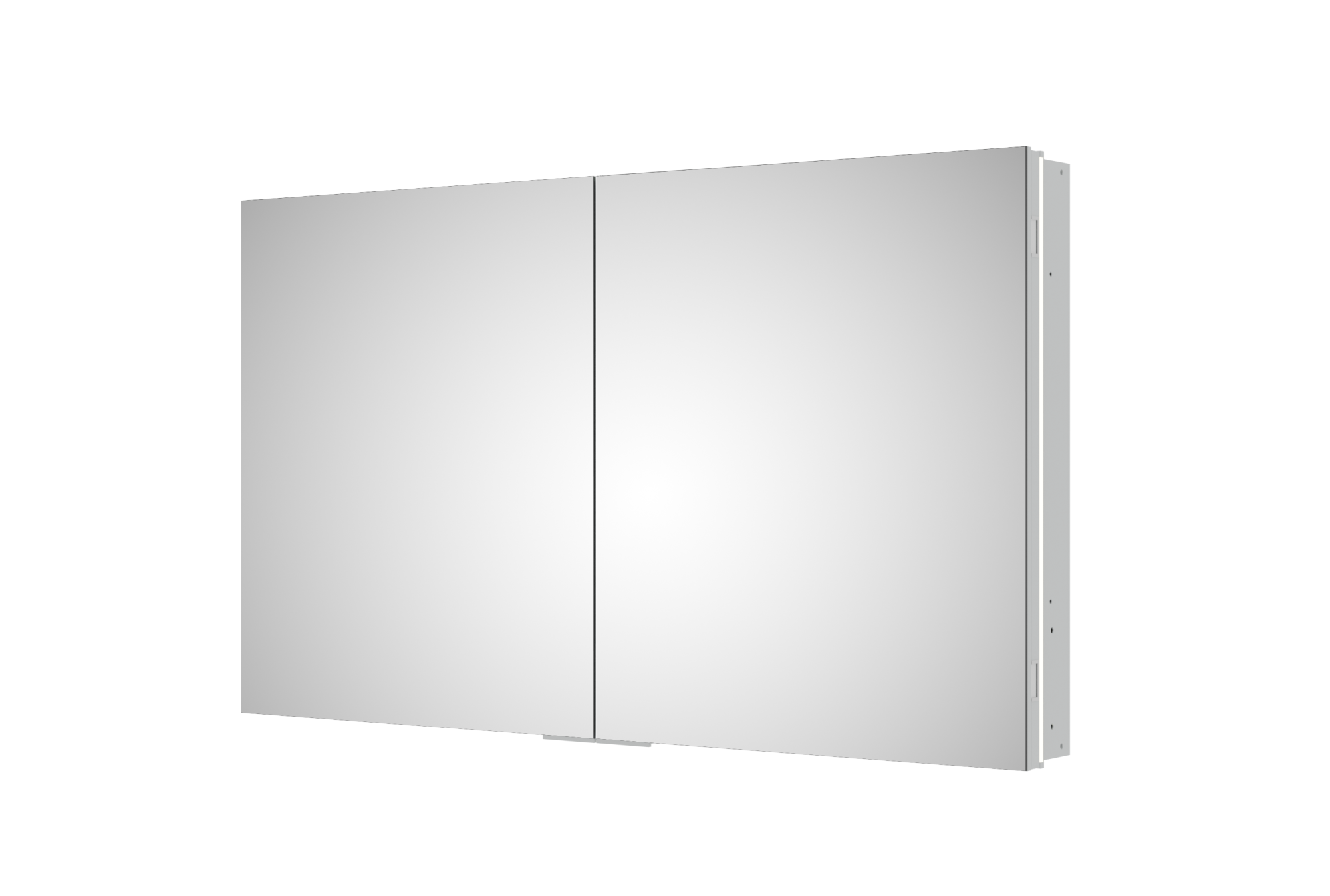 BERNSTEIN - Armoire à glace aluminium murale salle de bain et toilettes