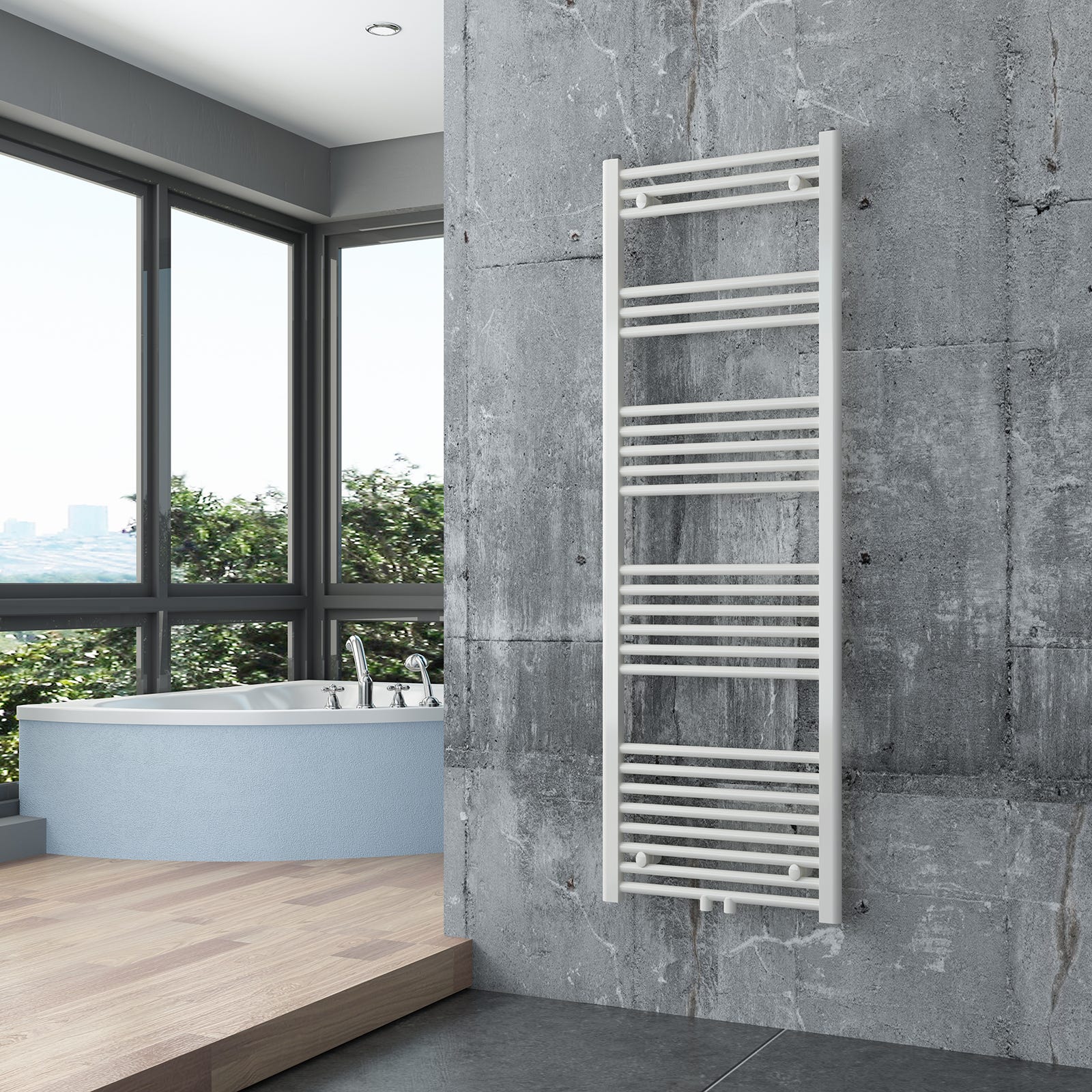 Radiateur salle de bains : radiateur sèche-serviettes
