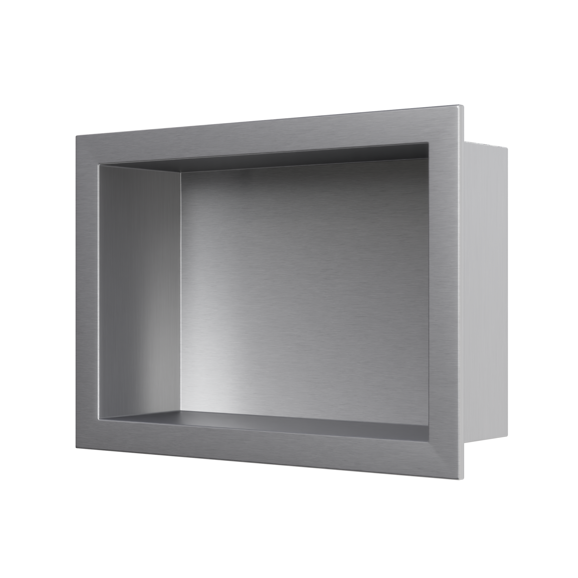 BERNSTEIN Niche murale douche acier inoxydable, étagère rangement