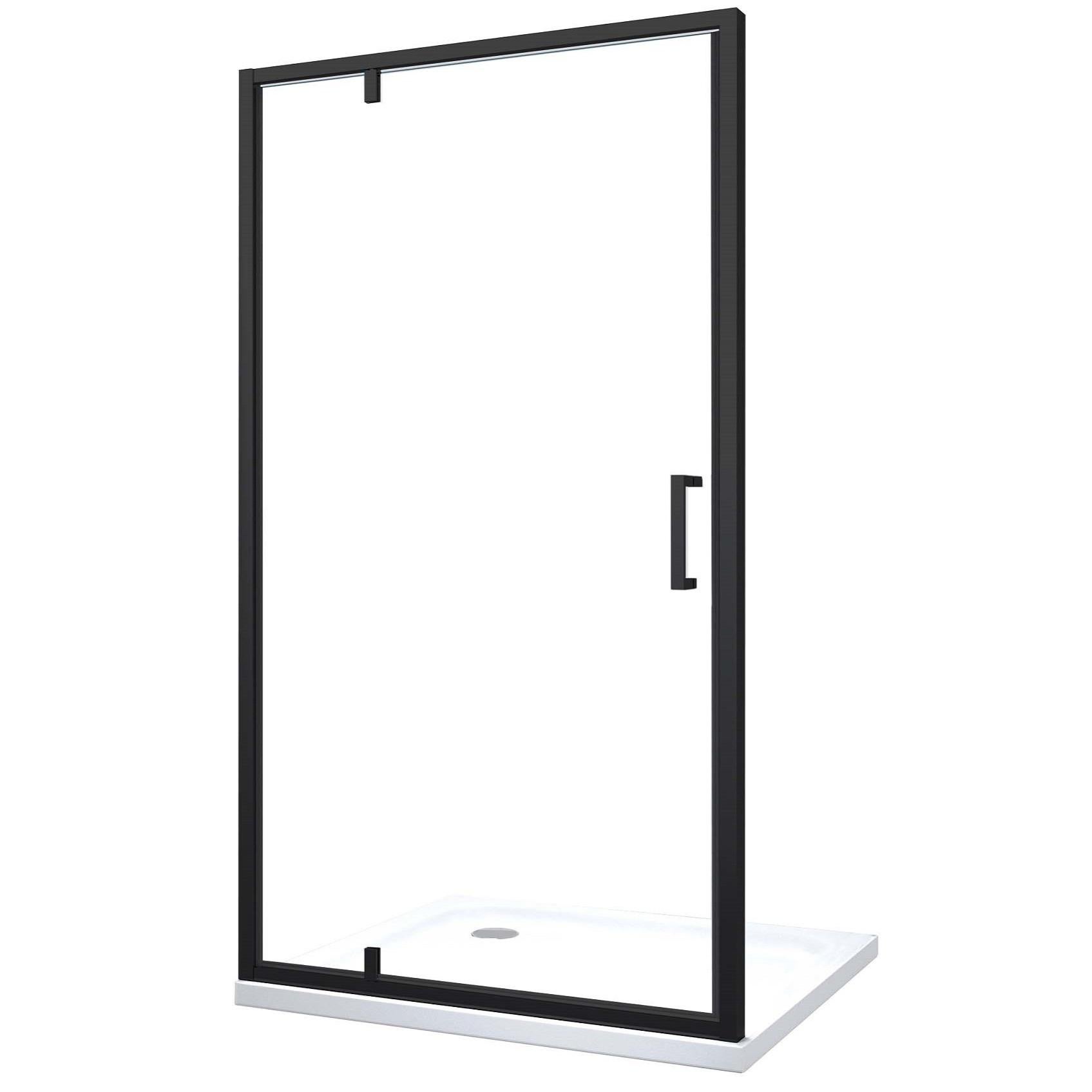 Box Doccia Laneri Los Angeles 2.0 – Parete Fissa E Porta Rototraslante In Vetro 8mm Con Trattamento EasyClean, Cromo Lucido H200