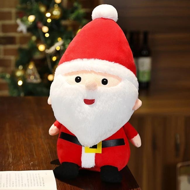 Xistuoz Renne de Noël en peluche 35 cm mignon ornement de Noël peluche cerf  jouet : .fr: Cuisine et Maison