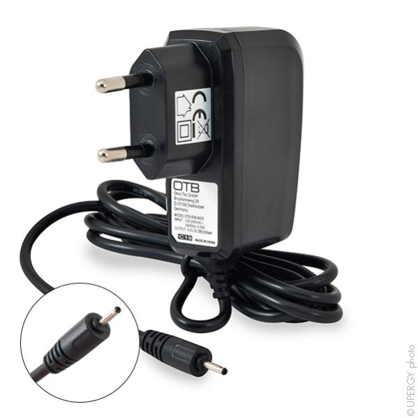 Chargeur Secteur Blue Star Pour Nokia 3310 / 3410 / 8210 - Embout Rond 3.5mm, Noir, Neuf - Fabriqué En Chine