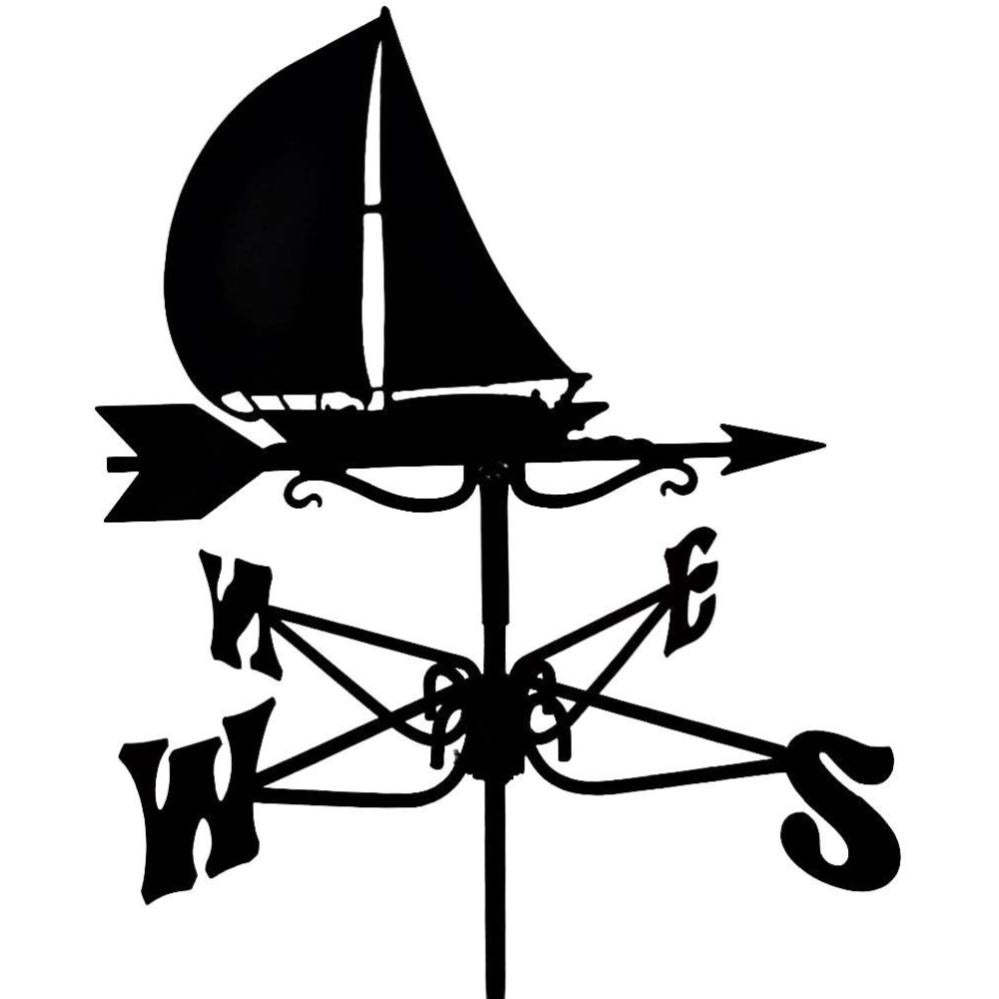 Girouette en acier noir Voilier Oakley Range Leroy Merlin