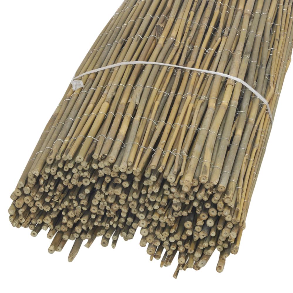Canisse Bambou Jardin JUANIO - 500x120 Cm - Brise-vue Et Brise-vent Naturel