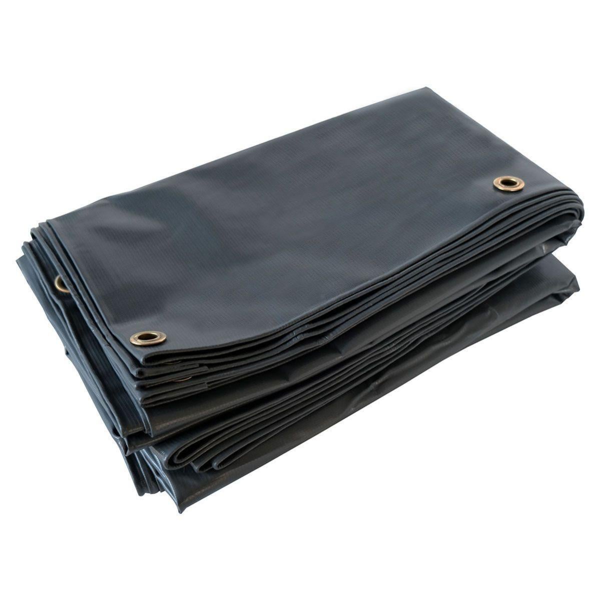 Bâche Jardin 5x6 m Gris anthracite Qualité 5 ans TECPLAST LP506JD