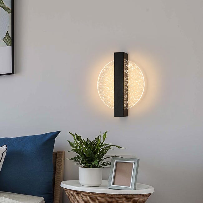 Lightess Dimmable Applique Lumiere Murale Intérieur LED 6W Lampe