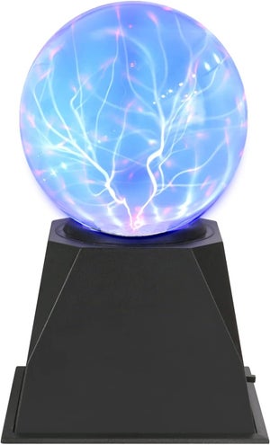 Nouveauté Jouet USB Boule Plasma Électrostatique Sphère Lumière Magique  Cristal Lampe Boule Bureau Jouet Fête de Noël Touch Sensible