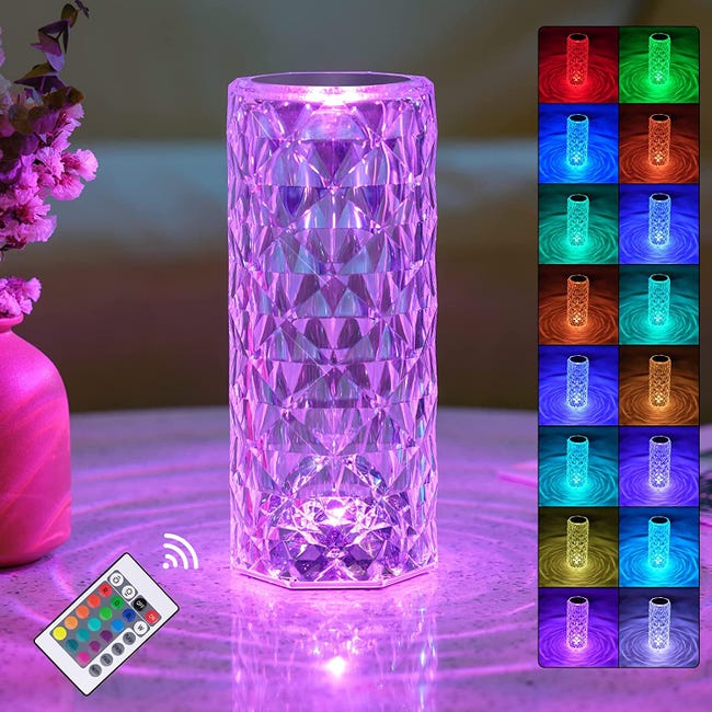 DIYOYOTM LAMPE BUREAU LED RGB avec 256 RGB Veilleuse Ambiante LED Lampe de  Ch EUR 119,89 - PicClick FR