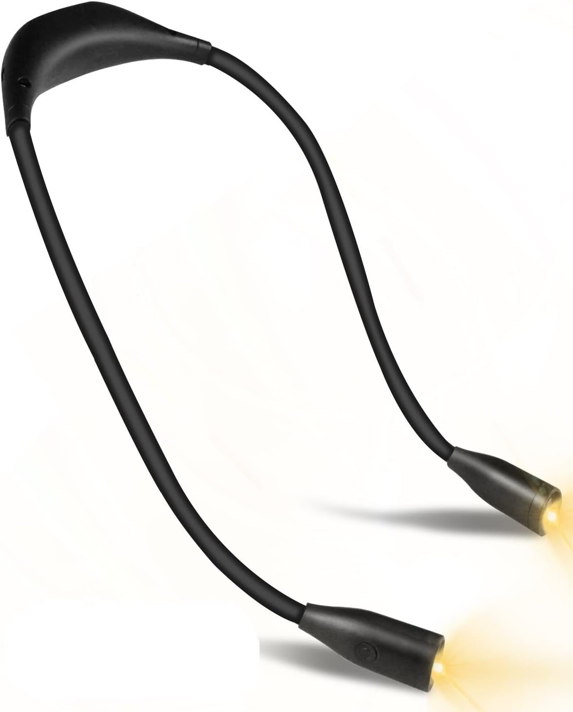 Lampe de lecture LED pour le cou FONGWAN rechargeable par USB- Noir -  Torches à la Fnac