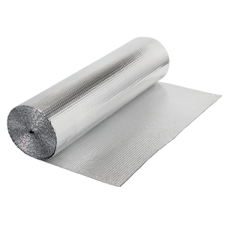 Papel de Aluminio para Detras de Radiadores, Rollo de Aislante Térmico,  Aluminizada y Burbujas Aislamiento de Lámina, Aislante Termico para  Paredes