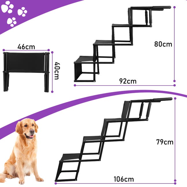 Por qué las rampas para perros son mejor opción que las escaleras
