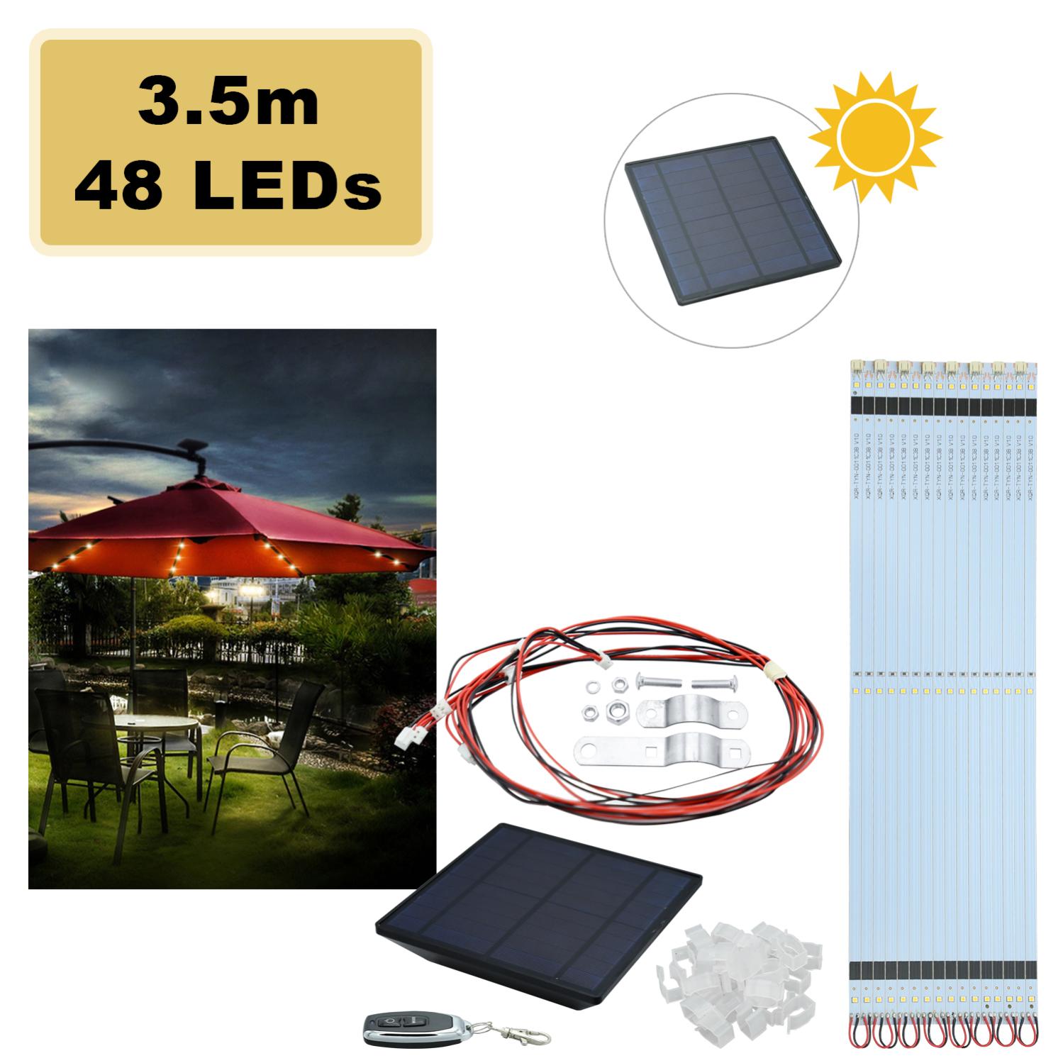 RISEMART Lampada Solare Per Esterni, 118 LED Luce Solare Led Esterno - 3
