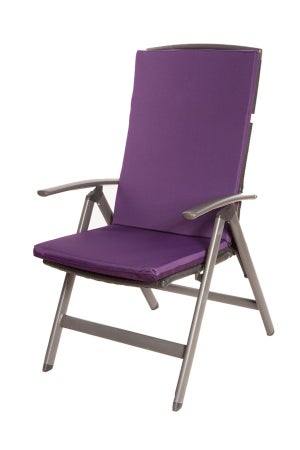 Coussins de fauteuil en rotin 1pièce, Coussin d'assise 56x52x7+56x50  violet clair, Coussins De Chaise D'intérieur, Oreiller en rotin