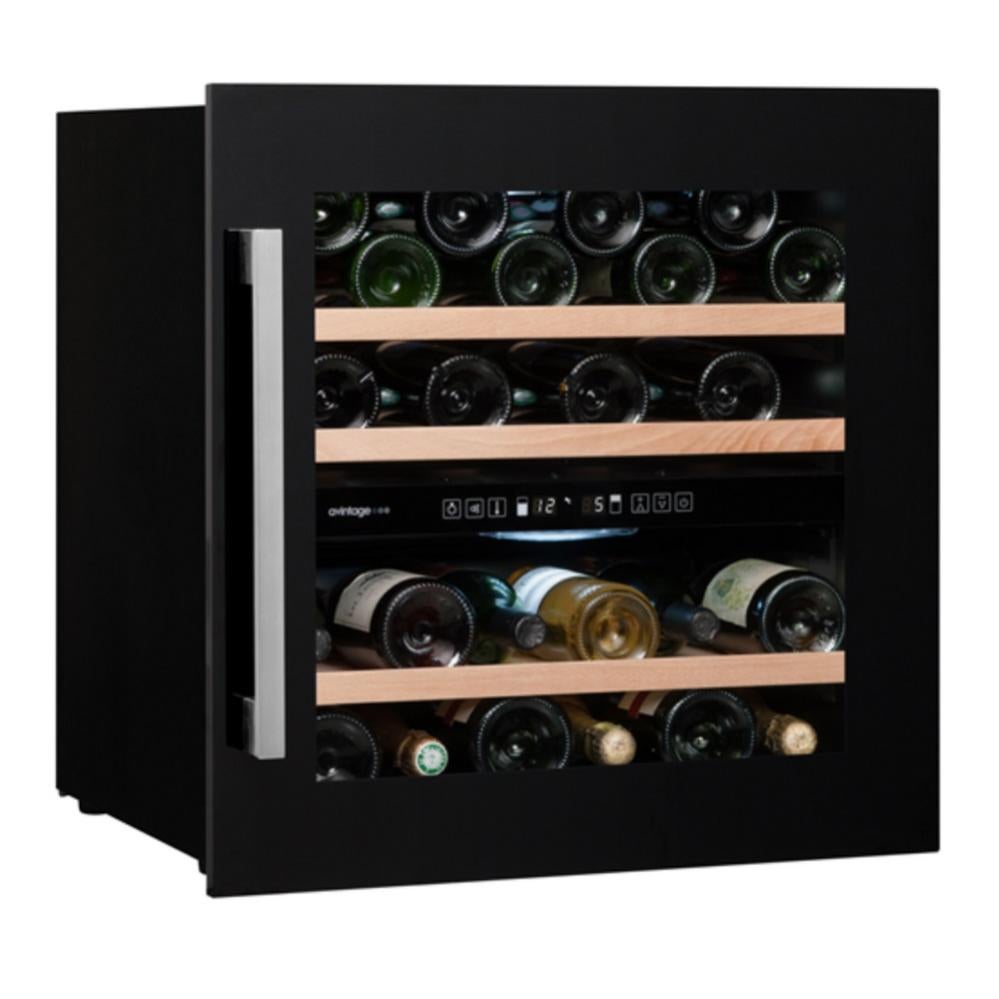 Cave à vin encastrable 36 bouteilles, noir Avintage AVI60CDZA Leroy