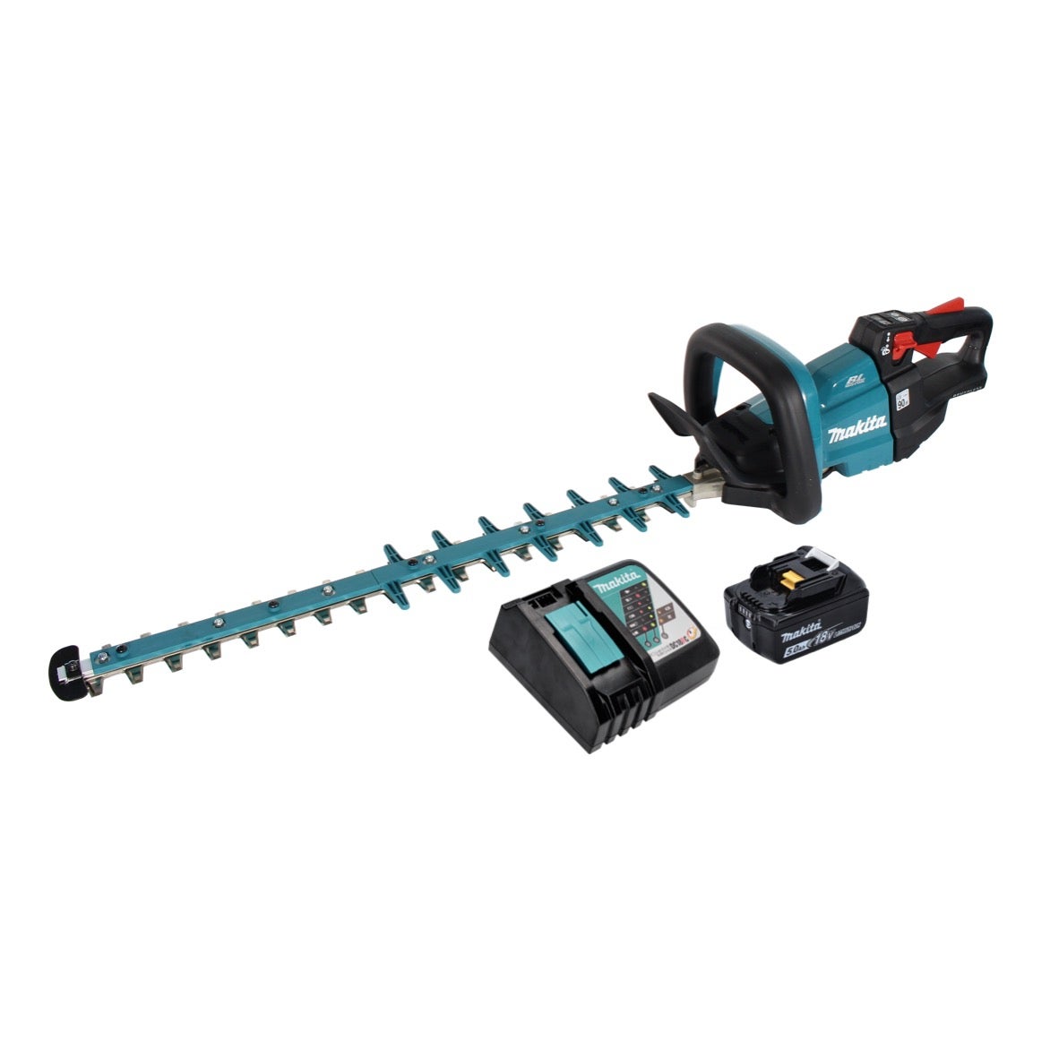 Makita Duh Rt Taille Haie Sans Fil Cm V Brushless X Batterie Ah Chargeur Leroy