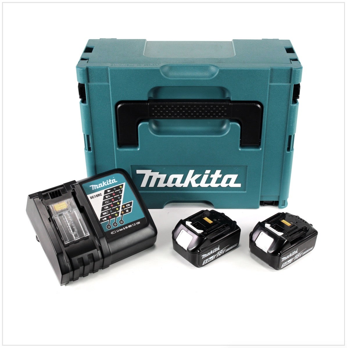 Makita Power Source Kit Li V X Batteries Bl B Ah Chargeur