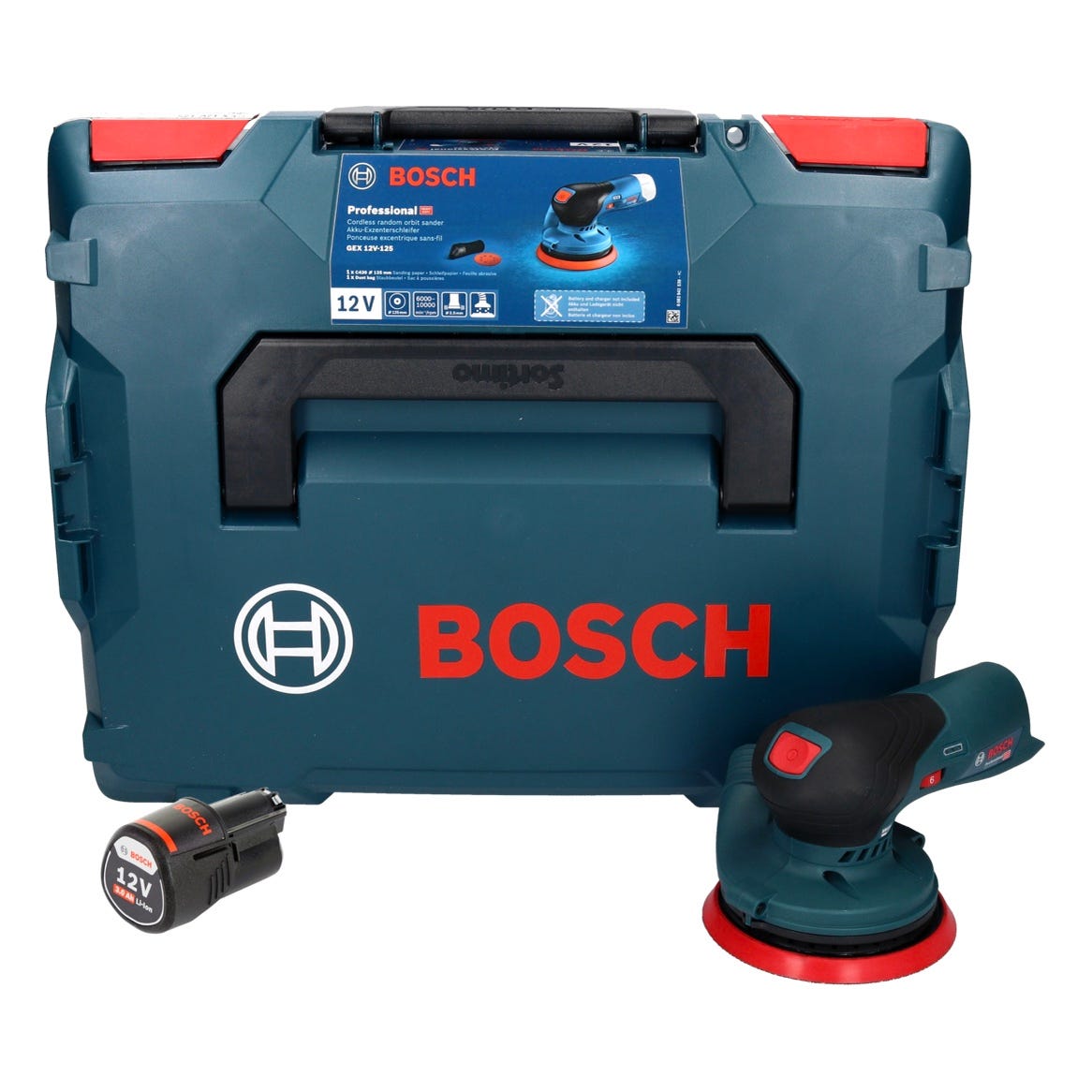 Bosch Ponceuse excentrique sans fil GEX GEX12V-125