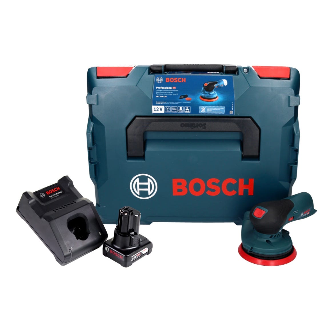 Ponceuse excentrique sans fil GEX 12 V-125 Professional Bosch