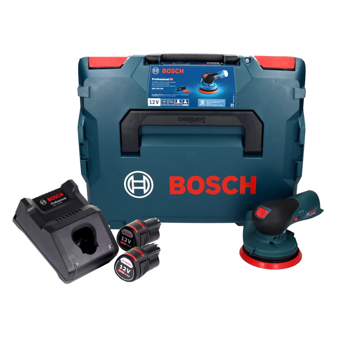 Ponceuse excentrique sans-fil GEX 18V-125 Pro Bosch 0601372200 - Outillage
