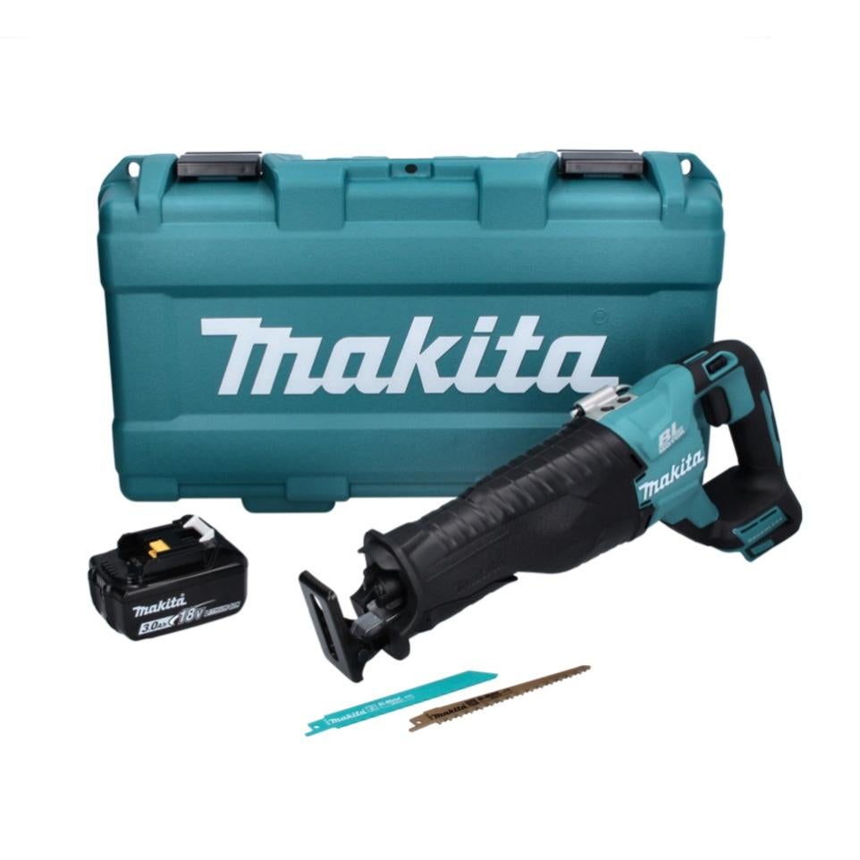 Scie Sabre Sans Fil 18V Compatible Makita - 4 Lames, 3500 Tr/min Moteur Sans Balais
