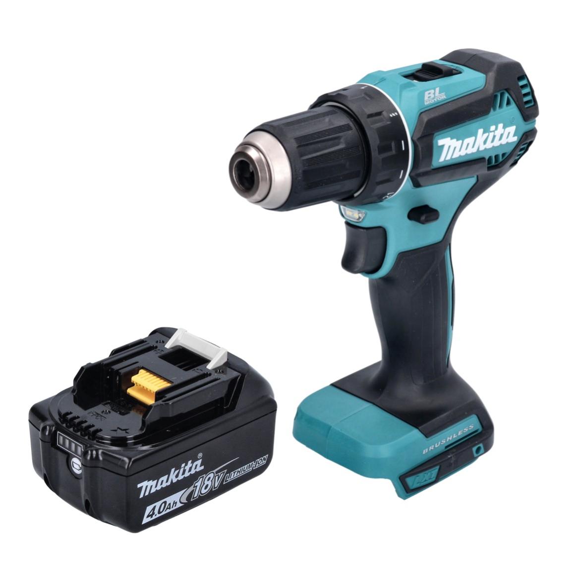 Makita DDF 485 M1 Perceusevisseuse sans fil 18 V 50 Nm Brushless + 1x batterie 4,0 Ah sans