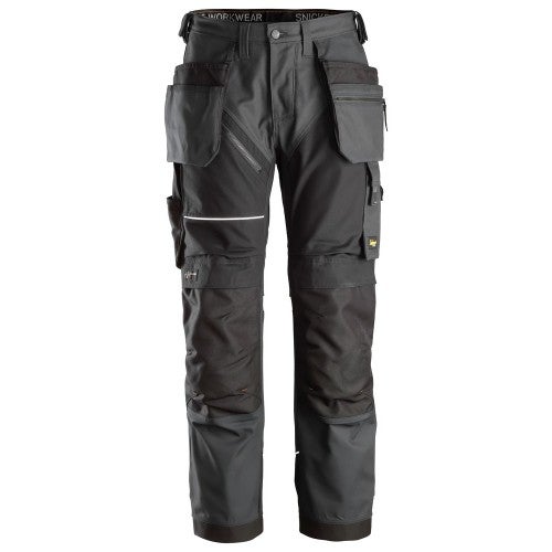 Snickers Workwear-69035804054-pantalon Flexiwork+ Gris Acero-negro Talla  054 con Ofertas en Carrefour