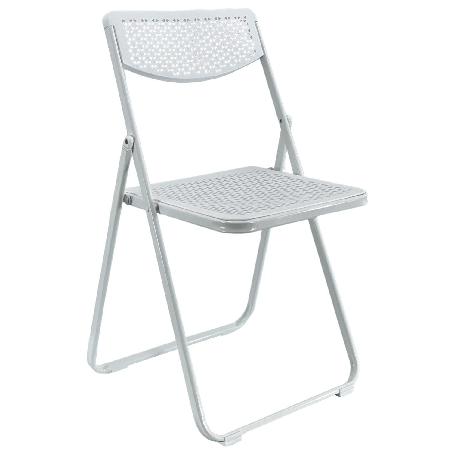 Sedia Smarty Pieghevole Salvaspazio in Metallo e Polipropilene