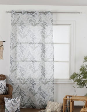 Cortina de panel opaco de color blanco – Interior Textiles Wellmira