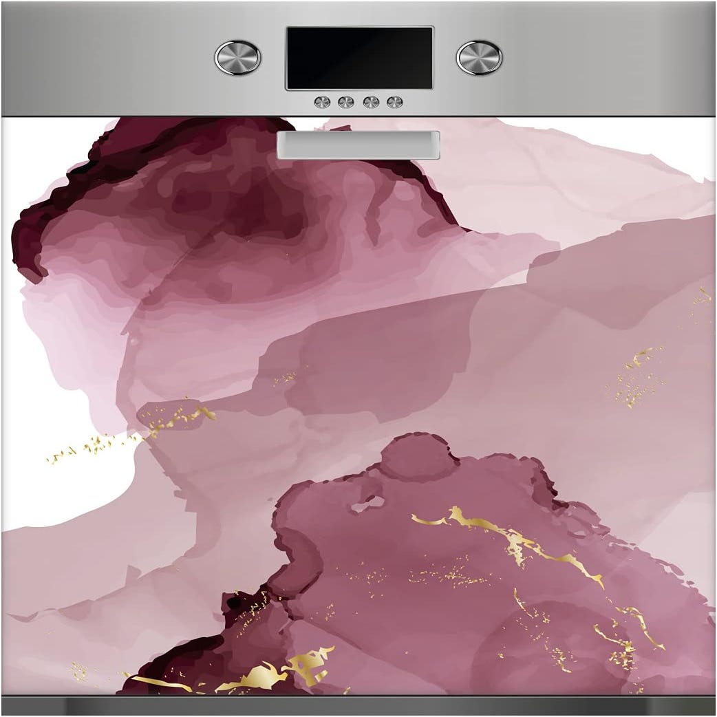 Oedim Vinilo para Lavavajillas Manchas Color Vino 65x75cm, Decorativo para  lavavajillas, decoración para cocinas.