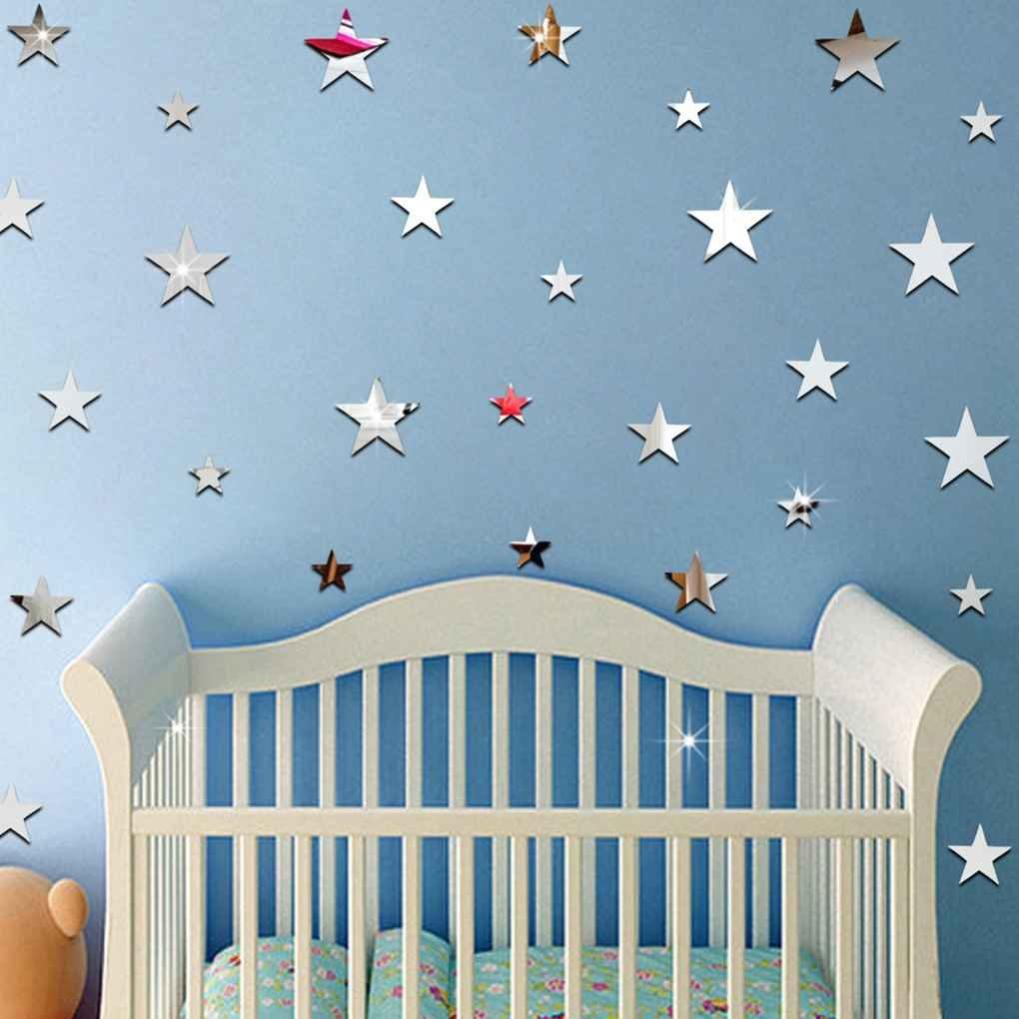 WWS 5 Forme Stelle In MDF 3mm Per Bricolage E Scrapbooking – Confezione Da 5 - 6