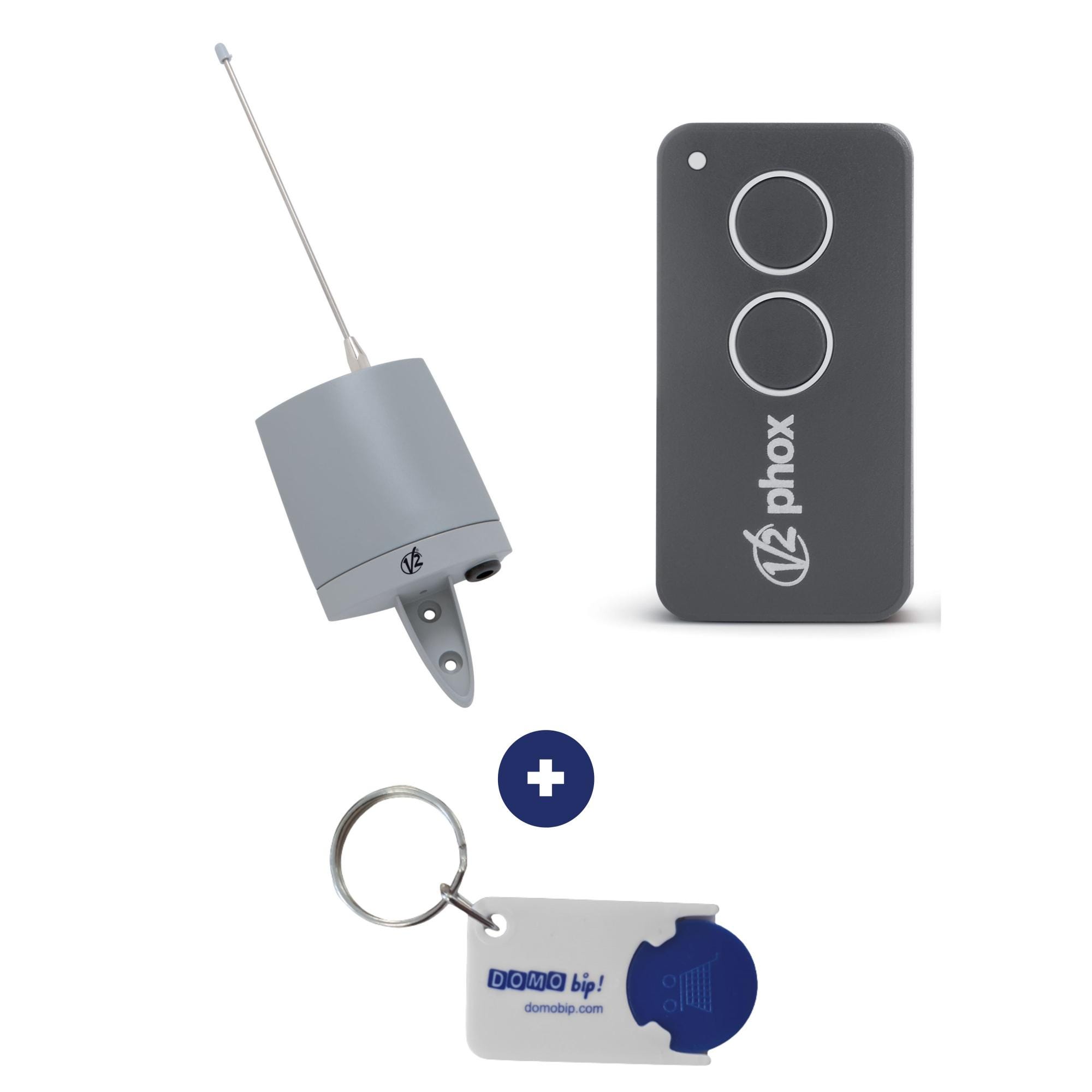 Kit V2: 1 telecomando PHOX 2 Contract 47 e 1 ricevitore WALLY2U + 1 ...