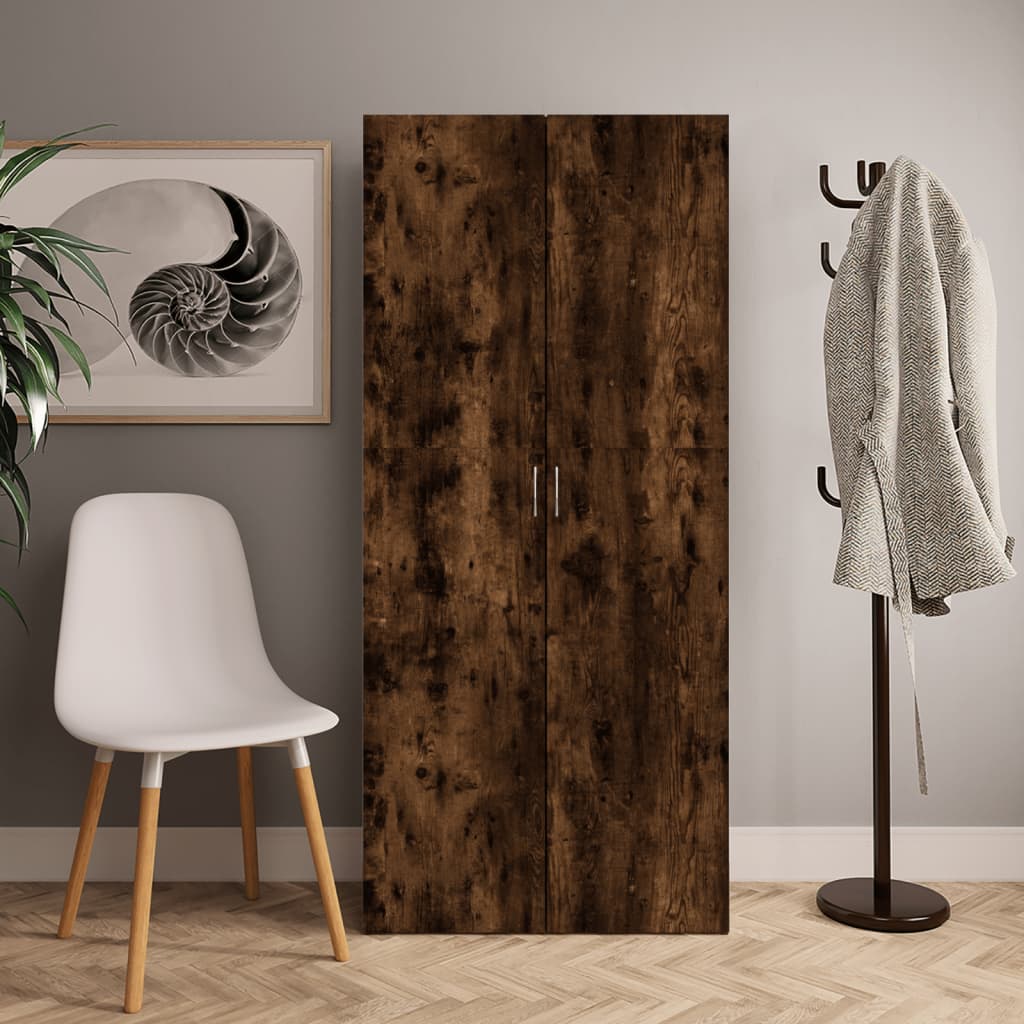 Maison Exclusive Mueble zapatero madera contrachapada roble marrón