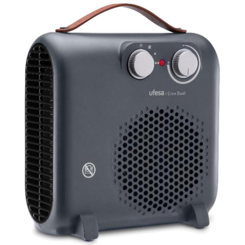 CRUX DUAL GREY HEATER Leroy Merlin