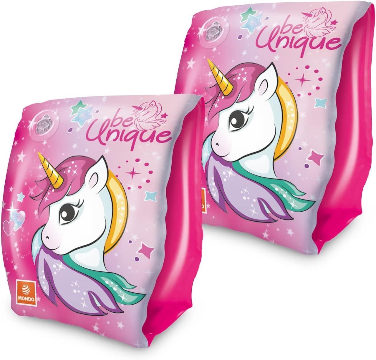 WYRIAZA Manguitos De Piscina Para Niños De 1 A 6 Años (6-20 Kg) - 3 Airbags Independientes, PVC De 0.35mm, Certificado CE, Inflado Fácil, Ideal Para Aprender A Nadar Con Seguridad (Rosa)