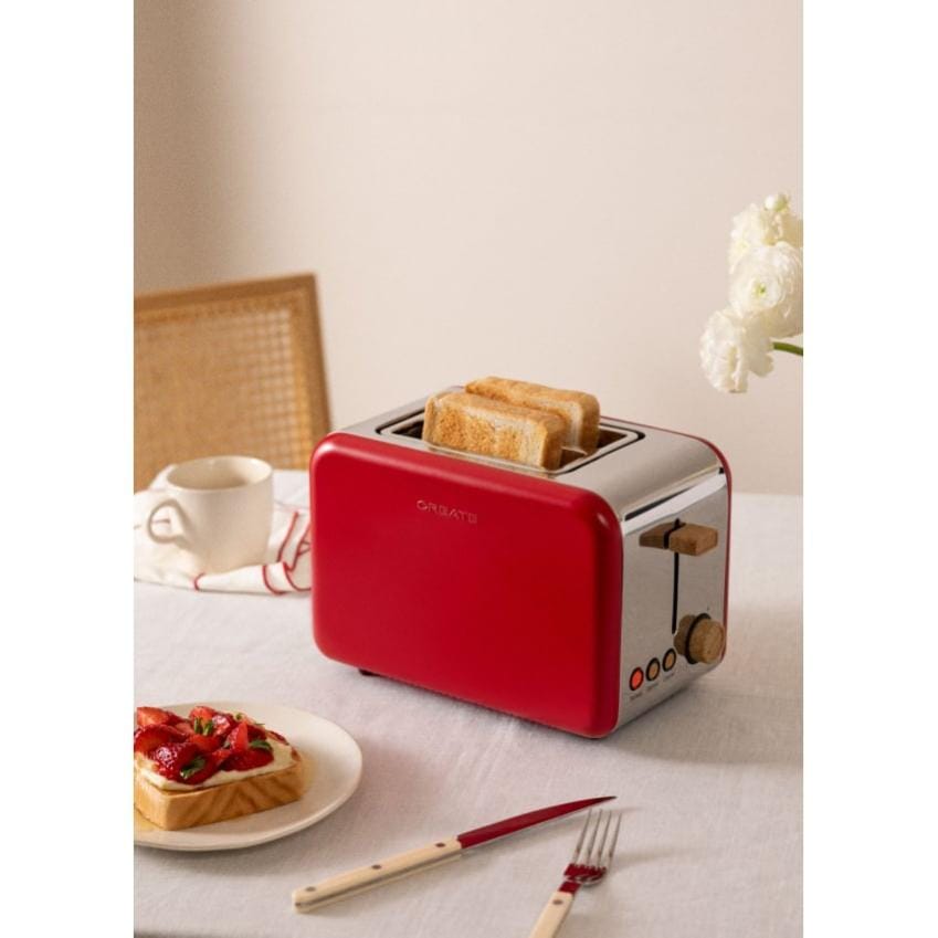 CREATE TOAST RETRO Tostadora para rebanadas anchas Leroy Merlin