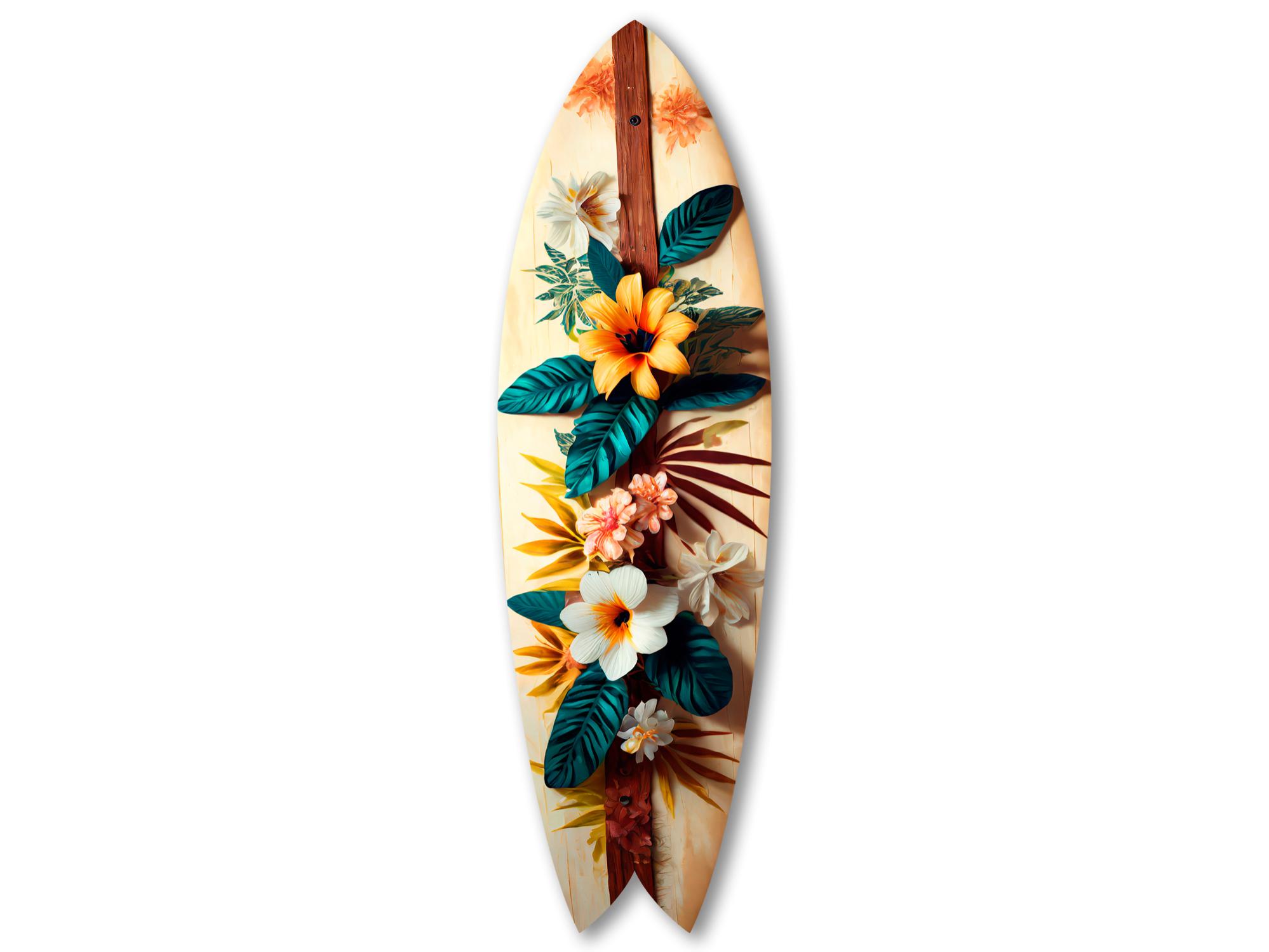 Planche surf deco, decoration murale, planche surf imprimée, alu-dibond