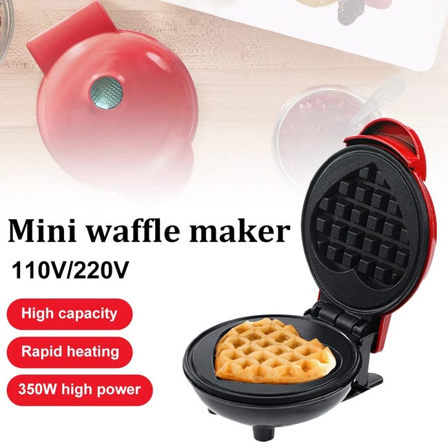 WALFOS – Mini gaufrier électrique, Machine à gaufres Sandwich, moule à  gâteau aux œufs, petit déjeuner, poêle à four, prise US/EU/UK, Gadgets de  cuisine