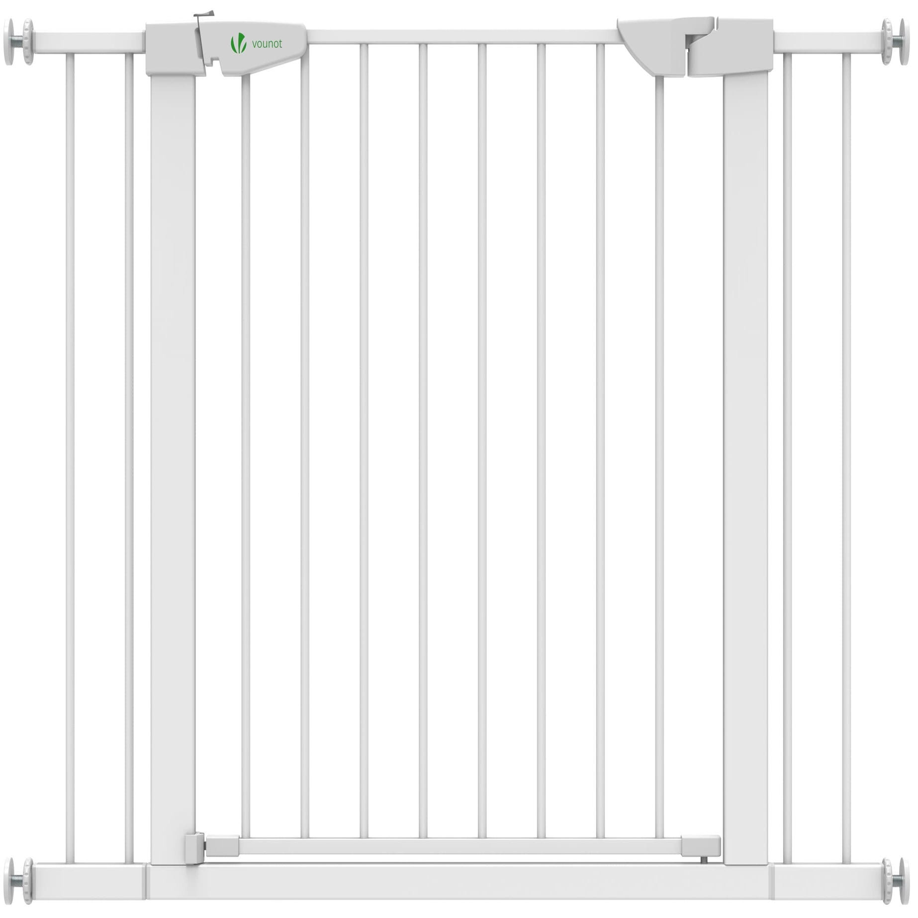 Barriere de Securite porte et escalier 100-108cm blanc pour