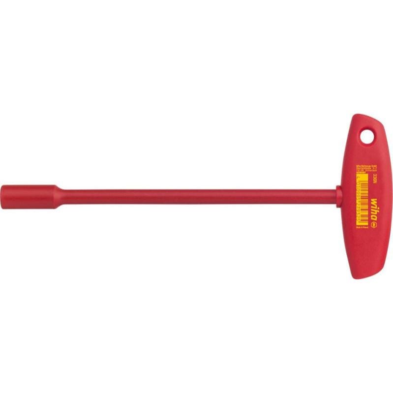 Wiha Set 6 Tournevis Isothermes Hexagonale Avec Manche En T - 33490 Outils Isolés