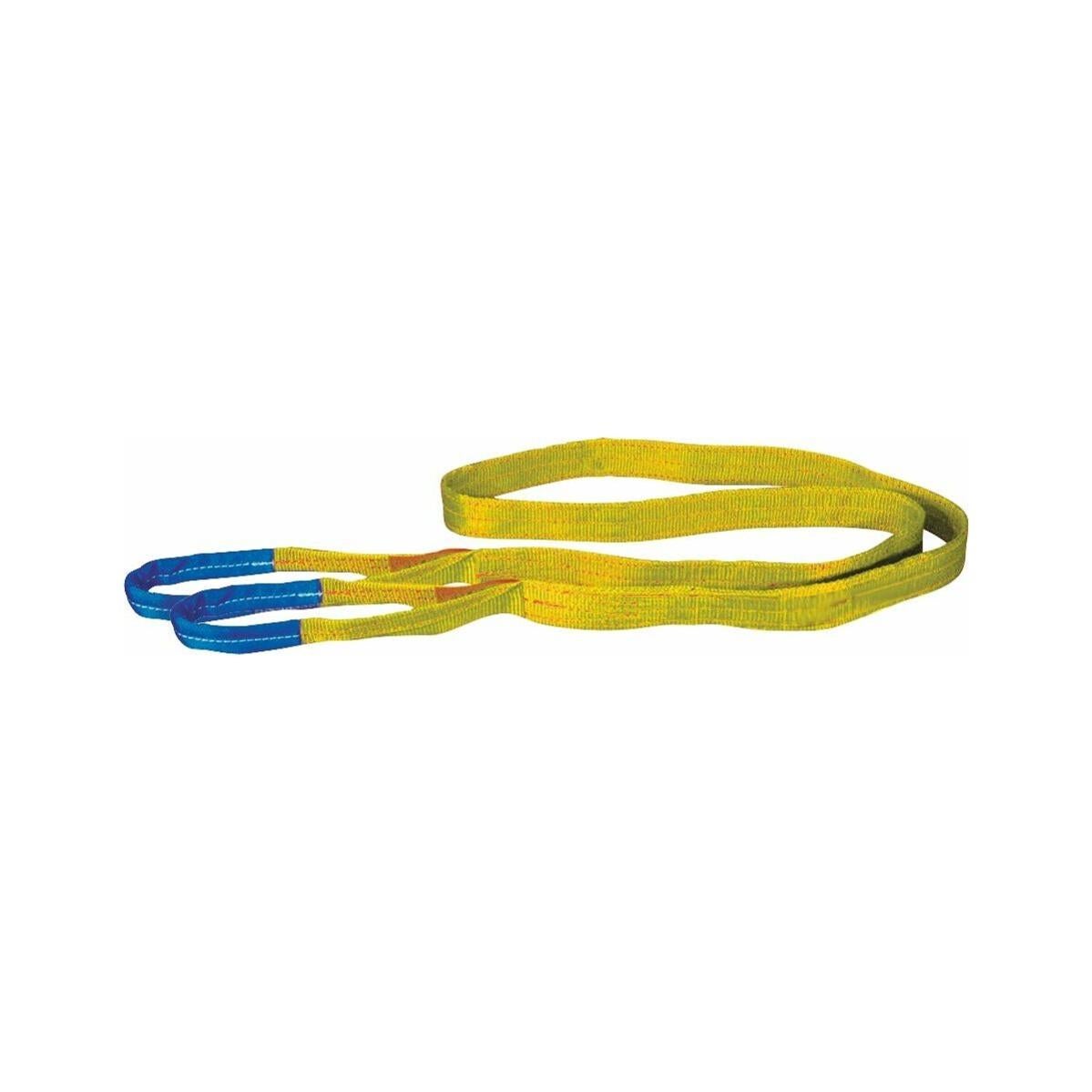 Brache di sollevamento aperte piatte 60mm 2000kg LTF verdi [EAD20006020