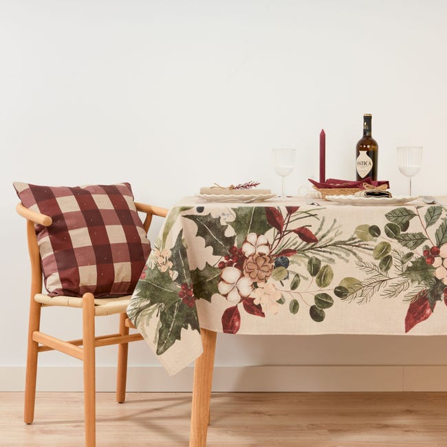 Mantel resinado antimanchas Christmas Landscape 1 de 100x140 cm
