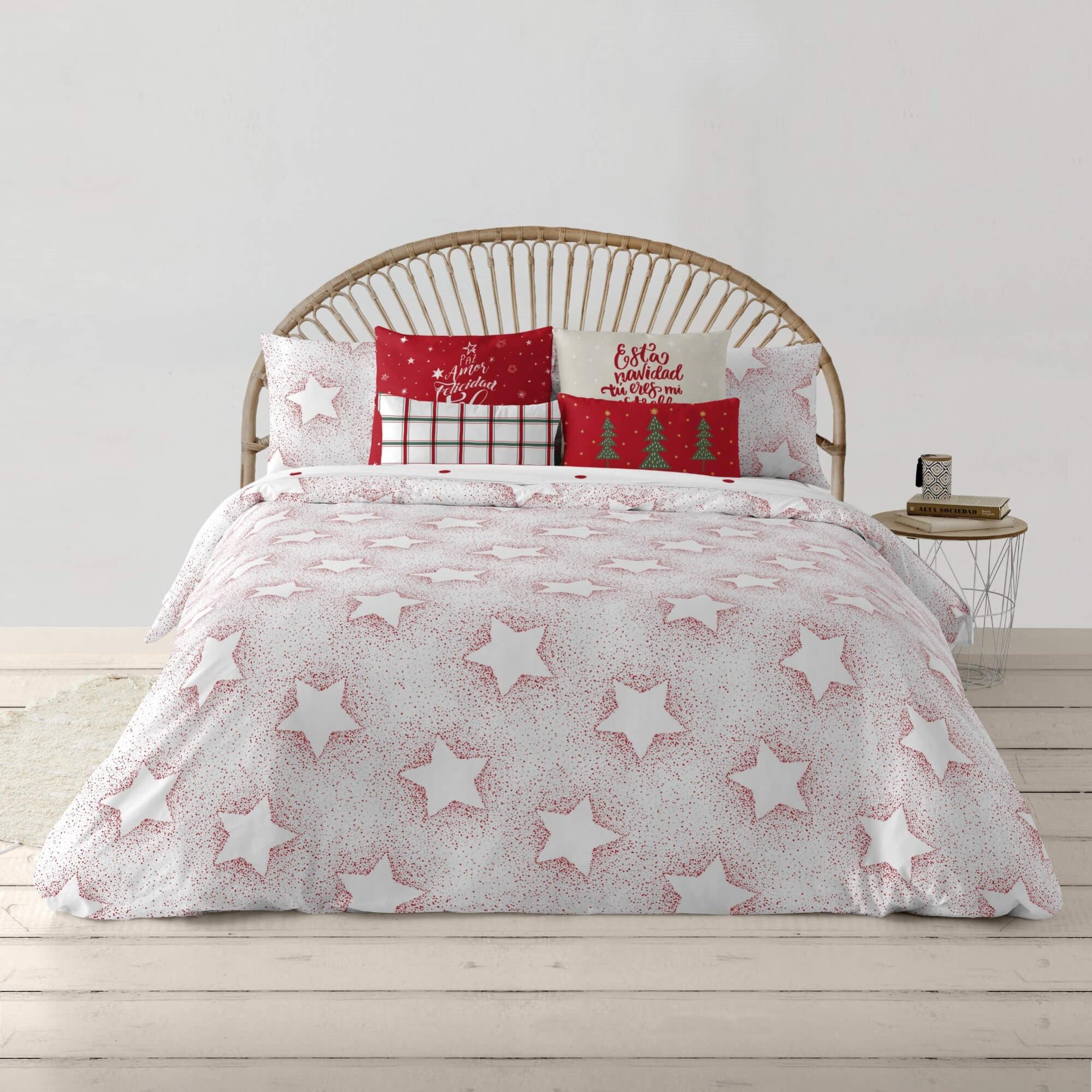 Copripiumino In Cotone 100% NATURALS DACA Per Letto 180 Cm: 2 Federe Incluse, Morbido E Spagnolo