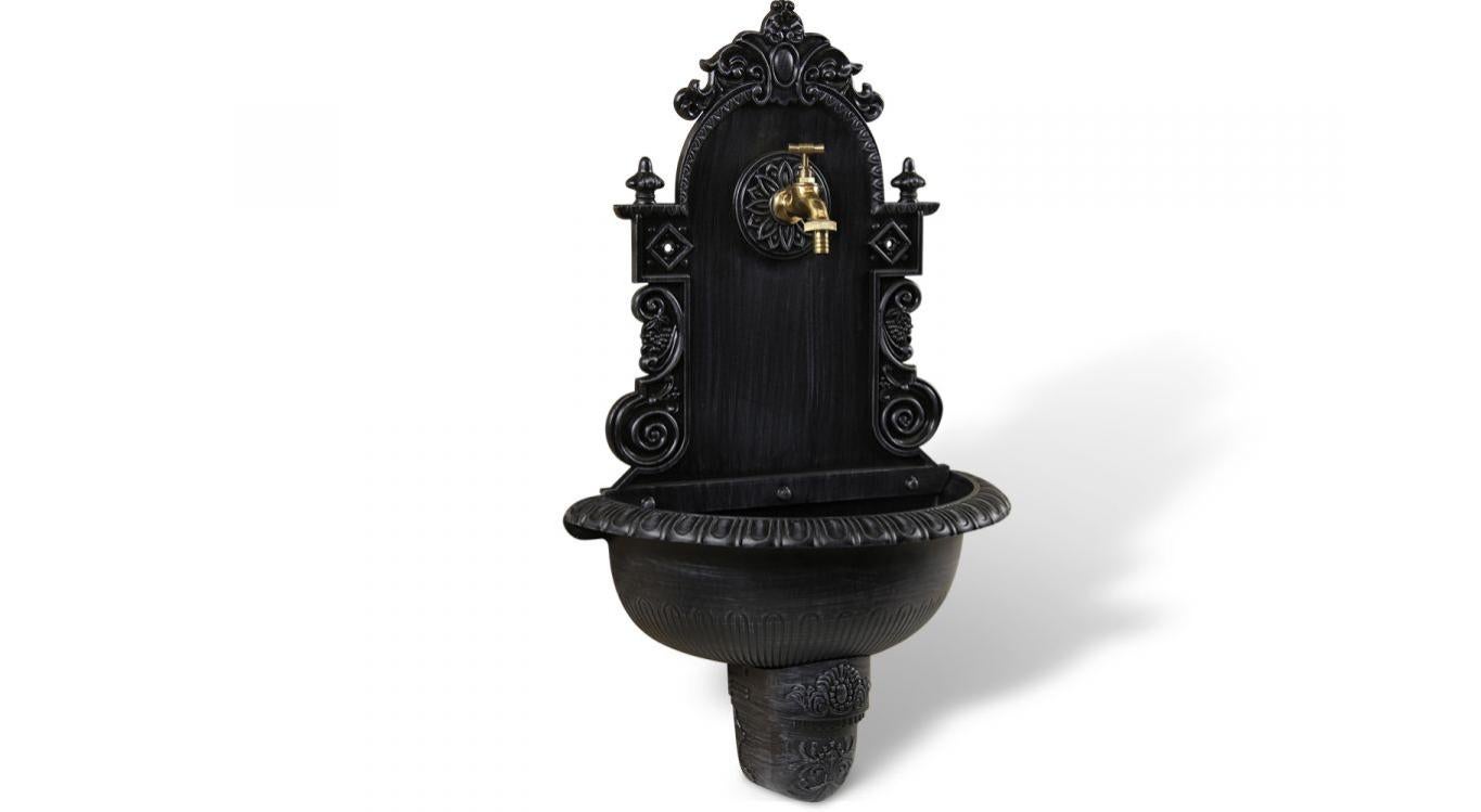 Fontaine de Jardin Aluminium Gris 44x22x75.5cm | Leroy Merlin