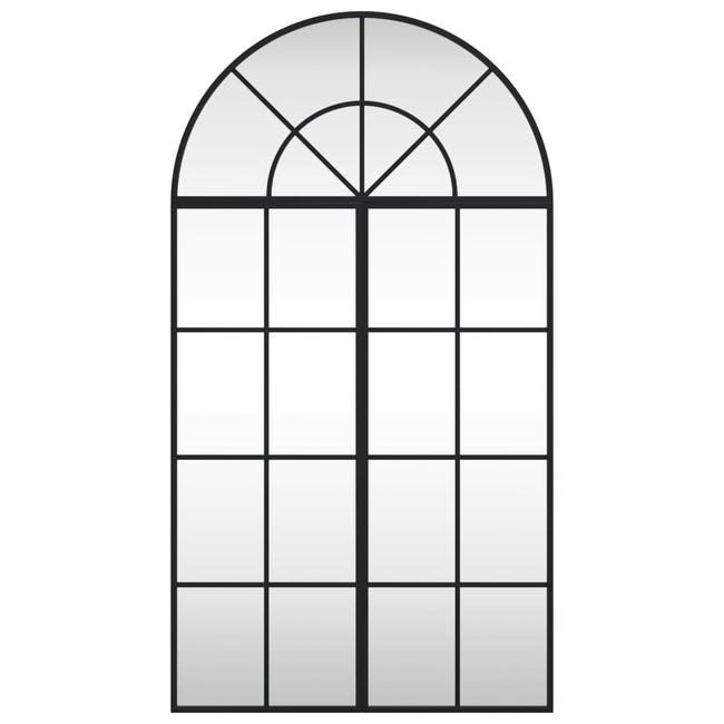 Camerina Espejo de Pared Arco de Hierro Negro 60x100 cm Espejos Recibidores  Espejo Recibidor Espejos De Ventana : : Hogar y cocina