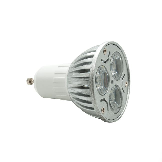 Faretto 3 LED High Power luce spot 3W GU10 lampada colorata VERDE 230V